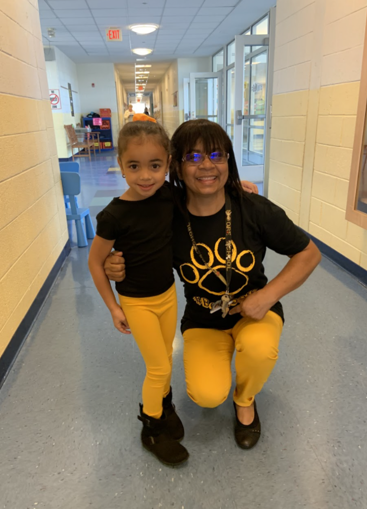 Ms. Ramona & Student J. Hampton Moore School